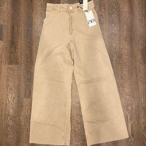 ZARA - The Marine Straight Jeans - Stone Grey